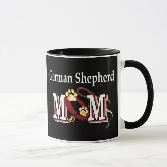 Caneca German shepherd Mãe Mug (Direita)