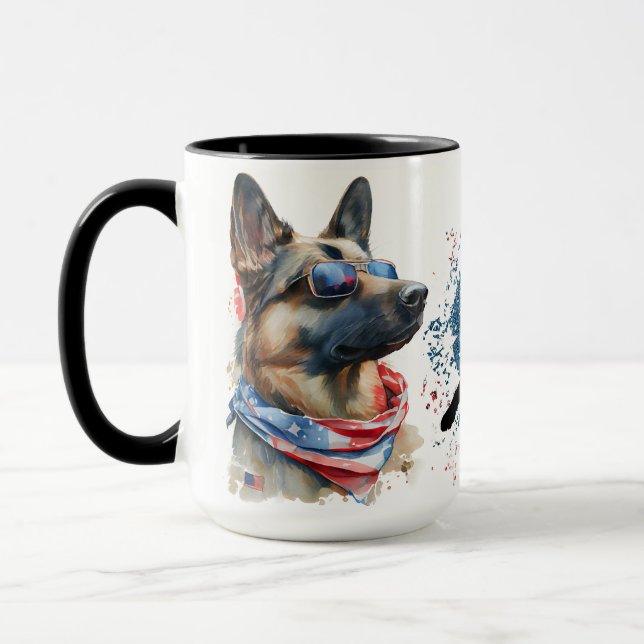 Caneca German shepherd Pai (Esquerda)