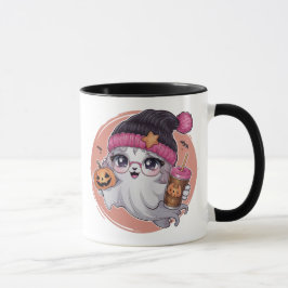 Caneca Ghost Halloween Mugs Bonito