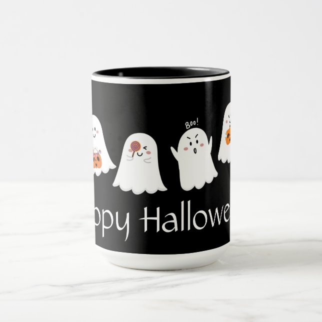 Caneca Ghost Mug Bonito Halloween (Centro)