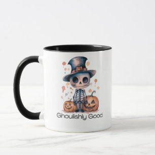 Caneca Ghoul Skeleton Halloween Mug