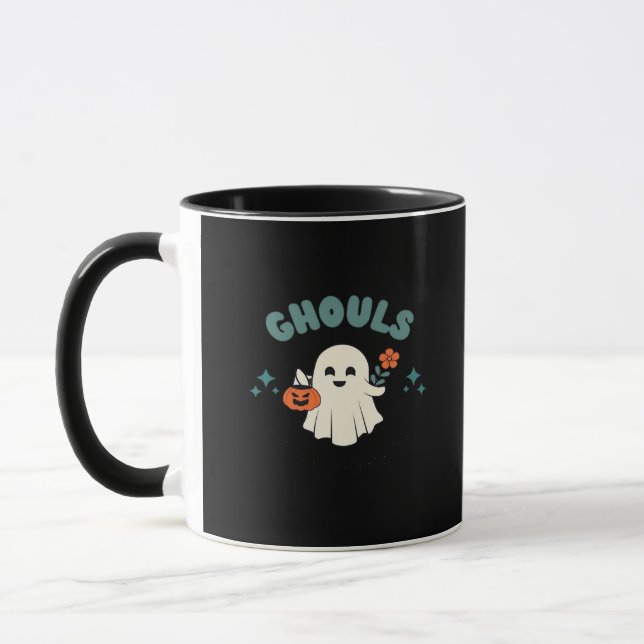 Caneca Ghouls Só Quer Divertir-Se Com A Arte Do Dia Das B (Esquerda)