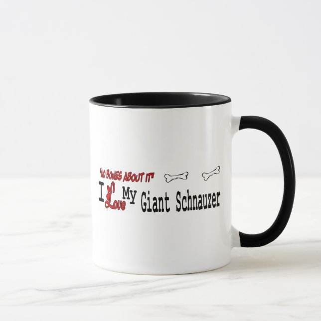Caneca Giant Schnauzer (I Love) Mug (Direita)
