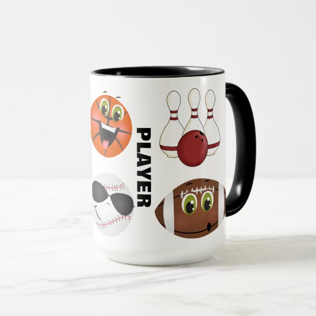 Caneca Gift Sports Combo Mug (Frente Esquerda)