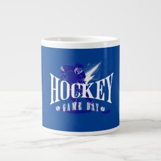 Caneca gigante de café para jogadores de hóquei