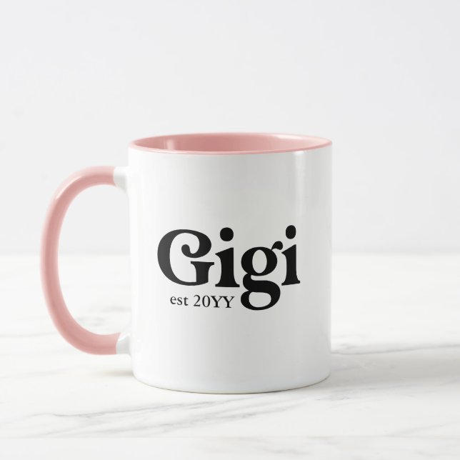 Caneca Gigi estabeleceu a Cama Personalizada (Esquerda)