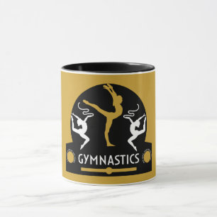 Caneca Ginástica artística Esporte Café Mug