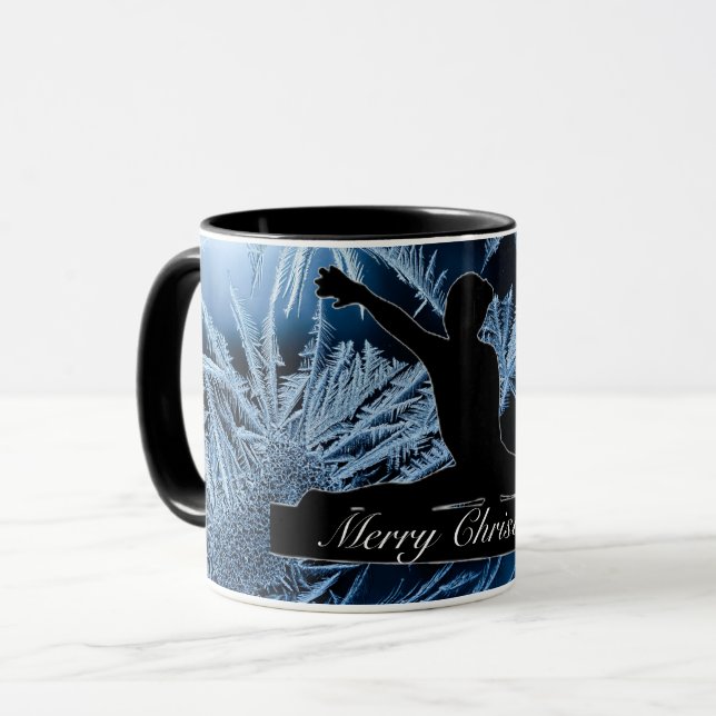 Caneca Ginástica "Feliz Natal" Congelada (Frente Esquerda)