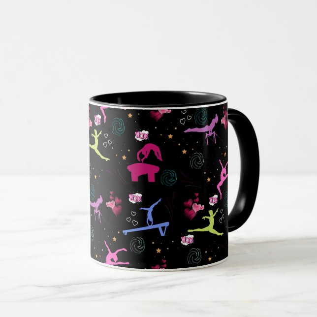 Caneca Ginástica Impressão Divertida (Frente Esquerda)