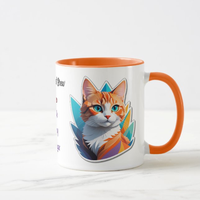 Caneca Ginger Cat - Minha cerveja perfeita - Chá ou café (Direita)
