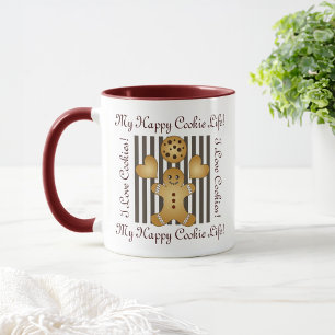 Caneca Gingerpão de cozinha bonito