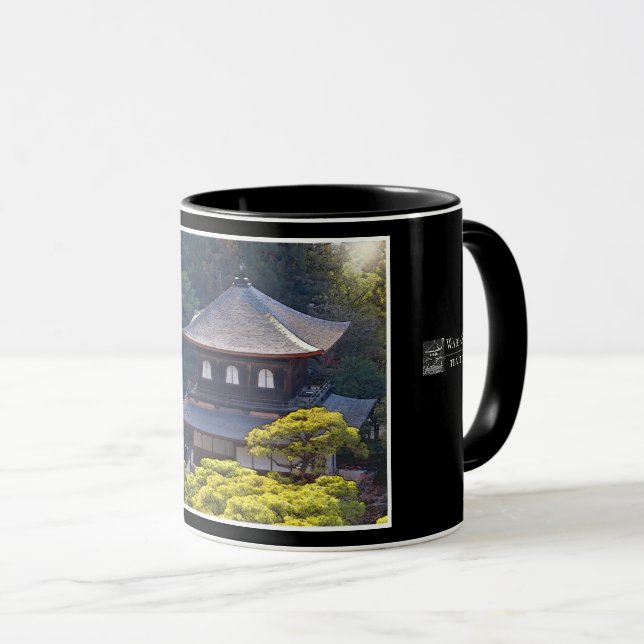 Caneca Ginkaku-ji (Higashiyama Jisho-ji) (Frente Esquerda)