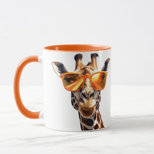 Caneca Girafa com óculos de sol (Esquerda)