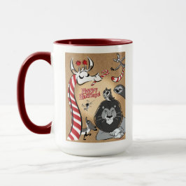 Caneca GIRAFA DE CANA DE AÇÚCAR & AMIGOS por Jeff Willis 