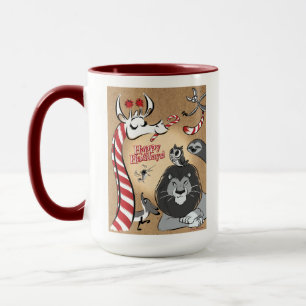 Caneca GIRAFA DE CANA DE AÇÚCAR & AMIGOS por Jeff Willis 