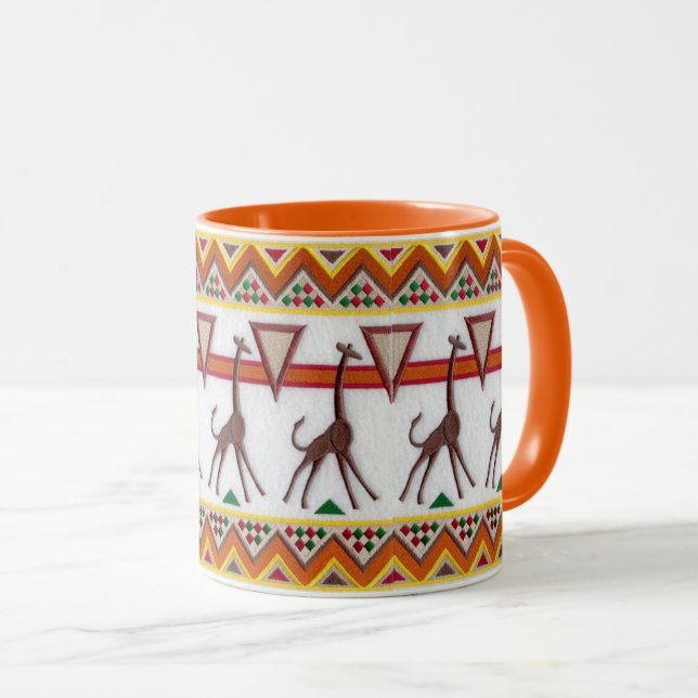 Caneca Girafas em África (Frente Esquerda)