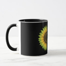Caneca Girassol de Conscientização da Saúde Mental