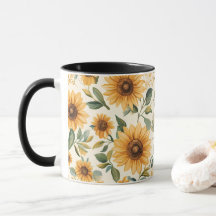 Girassol Floral Amarelo