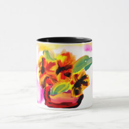 Caneca Girassol para o dia das mães 