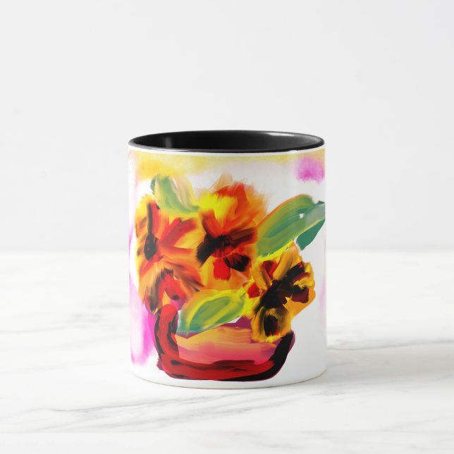 Caneca Girassol para o dia das mães  (Centro)
