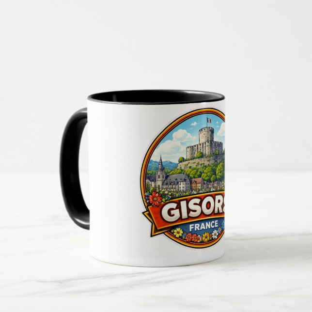 Caneca Gisors France  (Frente Esquerda)