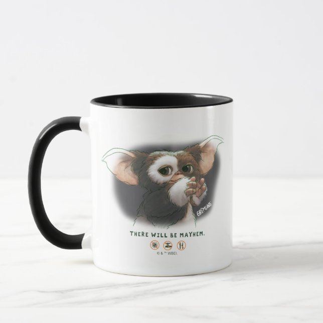 Caneca Gizmo There Will Be Mayhem (Esquerda)
