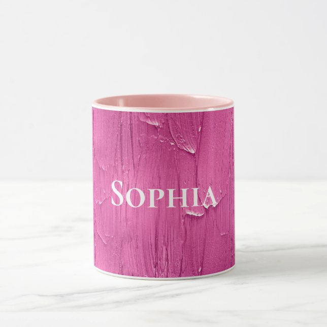 Caneca Glacé de Bolo Rosa (Centro)