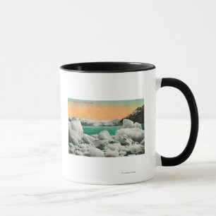 Caneca Glaciar Muir e Icebergs no Alasca #1State