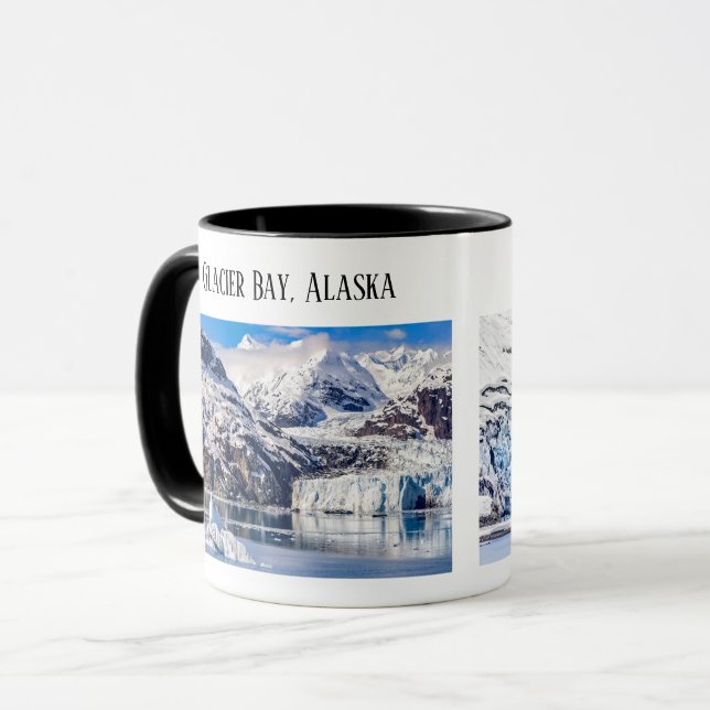 Caneca Glacier Bay, Cruising Alaska, Lamplugh Glacier, (Frente Esquerda)