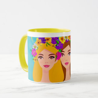Caneca Glam Girls Coffee Mug