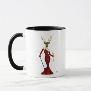 Caneca Glamor Deer em Marsala