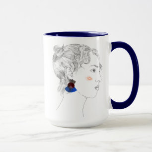 Caneca Glance Sketch - Retrato