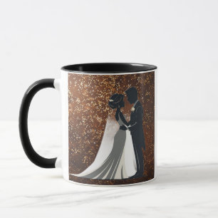 Caneca Gliteria Marrom