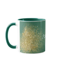 Glitzy Dourado verde