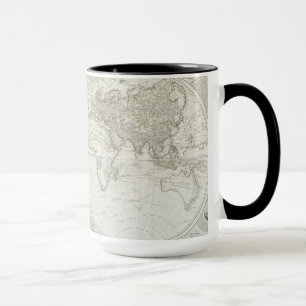 Caneca Globo Terraqueous por Samuel Dunn 1787