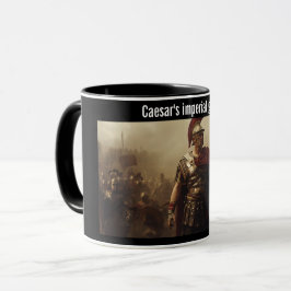 Caneca Glória imperial de César preta