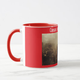 Caneca Glória imperial de César vermelha