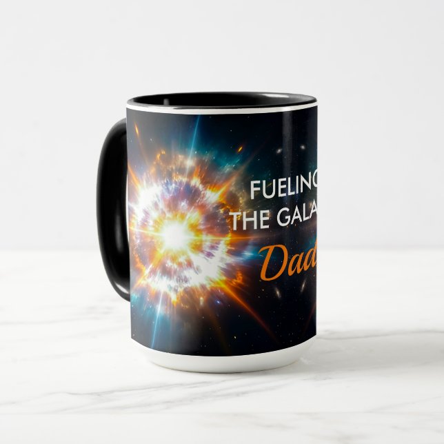 Caneca Glowing Supernova Energy Cosmic Space Science (Frente Esquerda)