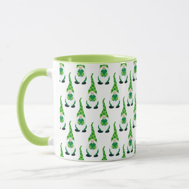 Caneca Gnome do Dia de São Patrício (Esquerda)