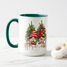 Gnomo e Deer do Natal