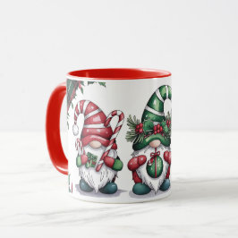 Caneca Gnomos de Natal