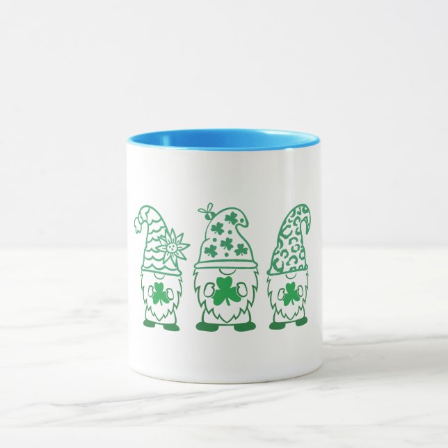 Caneca Gnomos do Dia de São Patrício-67845 (Centro)