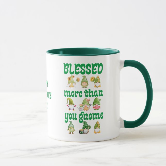 Caneca Gnomos Irlandeses Dias de São Patrícios (Direita)
