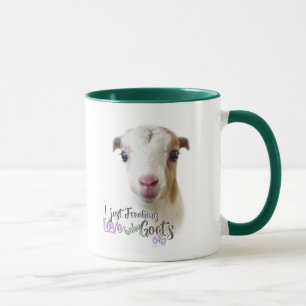 Caneca GOAT AMVE   Eu apenas assusto amor bebezinho OK