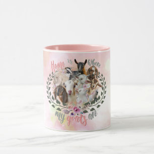 Caneca GOAT ART   Casa Onde Meus Caprinos Estão GetYerGoa