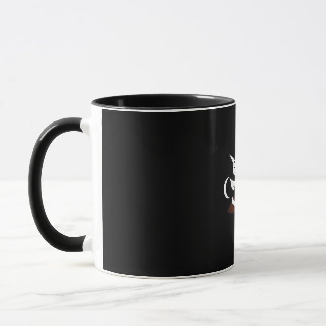 Caneca Goat Baphomet Halloween Gift (Esquerda)