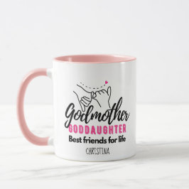 Caneca Godchild Gift - A Madrinha dos Melhores Amigos da 