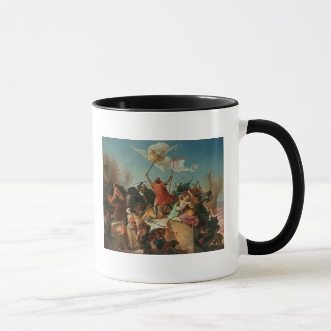 Caneca Godfrey de Caldo, cruzado francês (Direita)