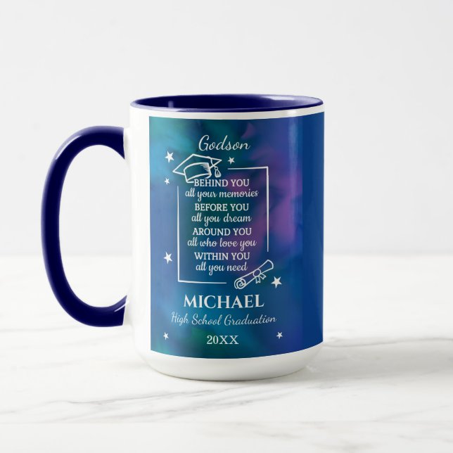Caneca GodsonHigh School Graduation Name Year  (Esquerda)