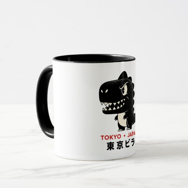 CANECA GODZILLA TÓQUIO JAPÃO (Frente Esquerda)